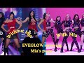 EVERGLOW covering Mia's parts in their songs @EVERGLOW ASIA Fanmeeting [4EVERGLOW] in Seoul 2025