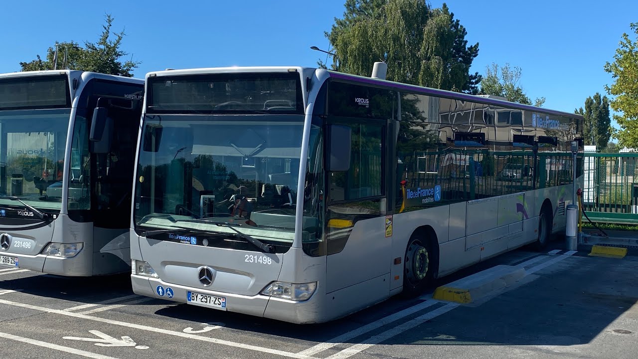 Mercedes-Benz Citaro Facelift 231498 sur ligne 12zi keolis Roissy pays de France ouest 