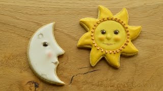 Let the Sunshine In - a Handpainted Sun Cookie