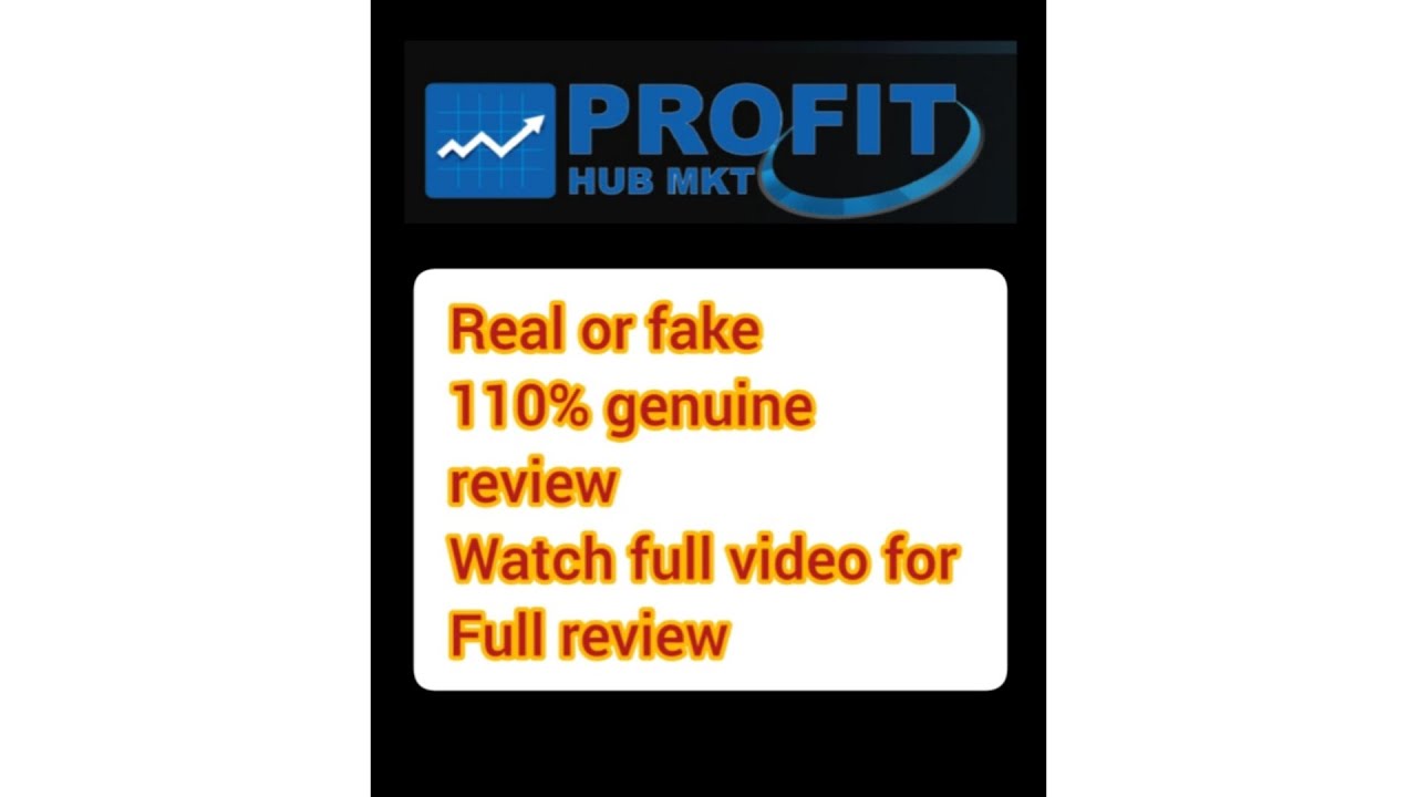 Profit hub mkt pvt ltd 110% genuine review💝💯 
