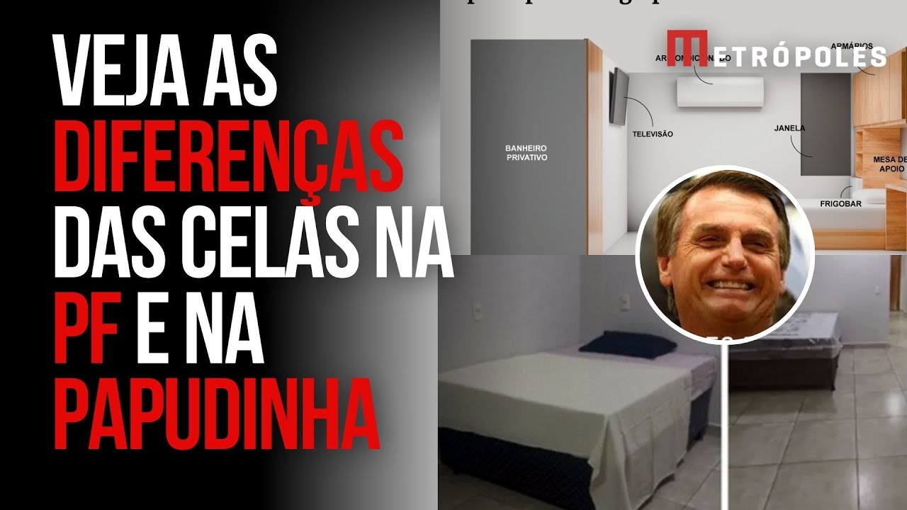 Veja diferenças entre a prisão de Bolsonaro na PF e na Papudinha