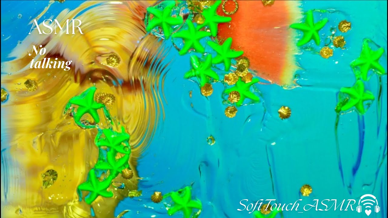 Relaxing Ocean ASMR  for Sleep || 🌊 Sea Light & Shells  ✨