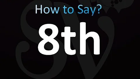 How to Pronounce 8th (Eighth)