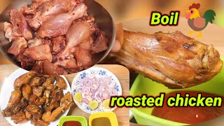 oil free boiler roasted chicken/soft cook salty chicken/oven baked chicken #chikenrecipe screenshot 4