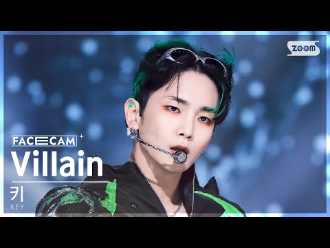 [페이스캠4K] 키 'Villain (Feat. JENO of NCT)' (KEY FaceCam) @SBS Inkigayo 220904