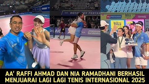 BIKIN TAKJUB AA' RAFFI AHMAD BERHASIL MENGALAKAN ARTIS KOREA & JUARAI LAGI LAGI TENIS INTERNASIONAL