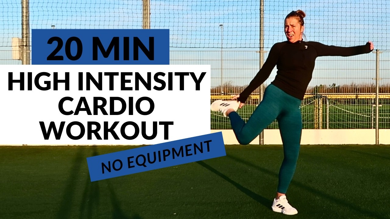 20 MIN QUICK HIIT Workout No Equipment BOOST YOUR MOOD Home Workout ...