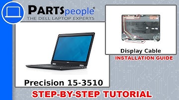 Dell Precision 15-3510 (P48F001) Display Cable How-To Video Tutorial
