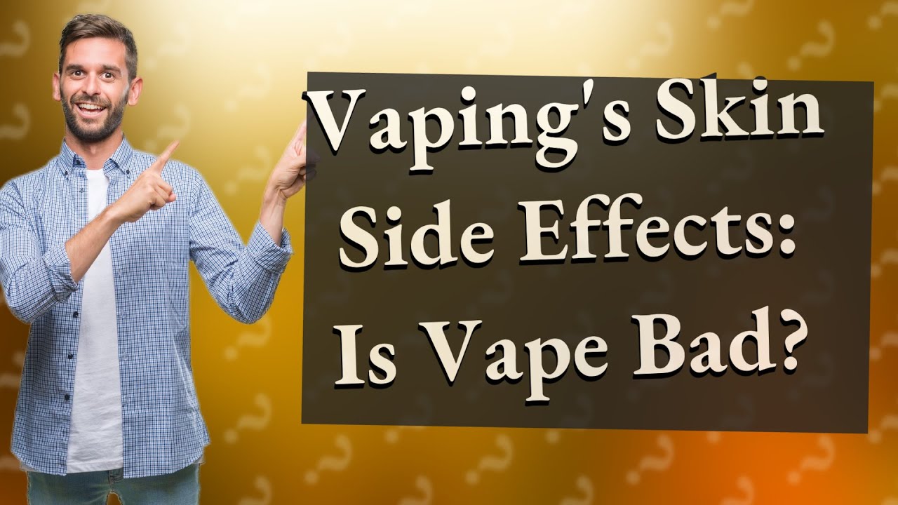Is vape bad for your face? YouTube