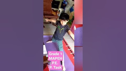❤️😘🏋️💪⛹️GRADE 1  P.E. PERFORMANCE TASK #performancetask  #grade1 #P.E.
