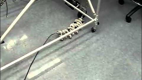 Olin College Biomimetic Snake Project - Snake 1 (Short) From Above