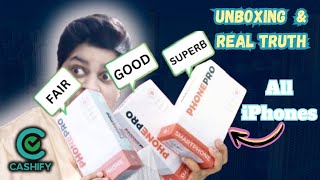 Cashify! All 2nd Hand iPhones Unboxing & Quality TEST🔥