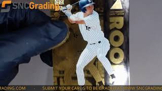 SNC Grading: 1995 Pinnacle Zenith Derek Jeter #134 Rookie Card Review (1619549825234)