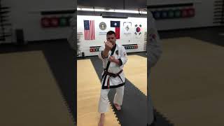 Two Fisted Middle Block for Tang Soo Do #shorts