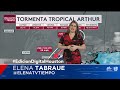 Se forma la tormenta tropical Arthur, primera de la Temporada de Huracanes en el Atlántico 2026