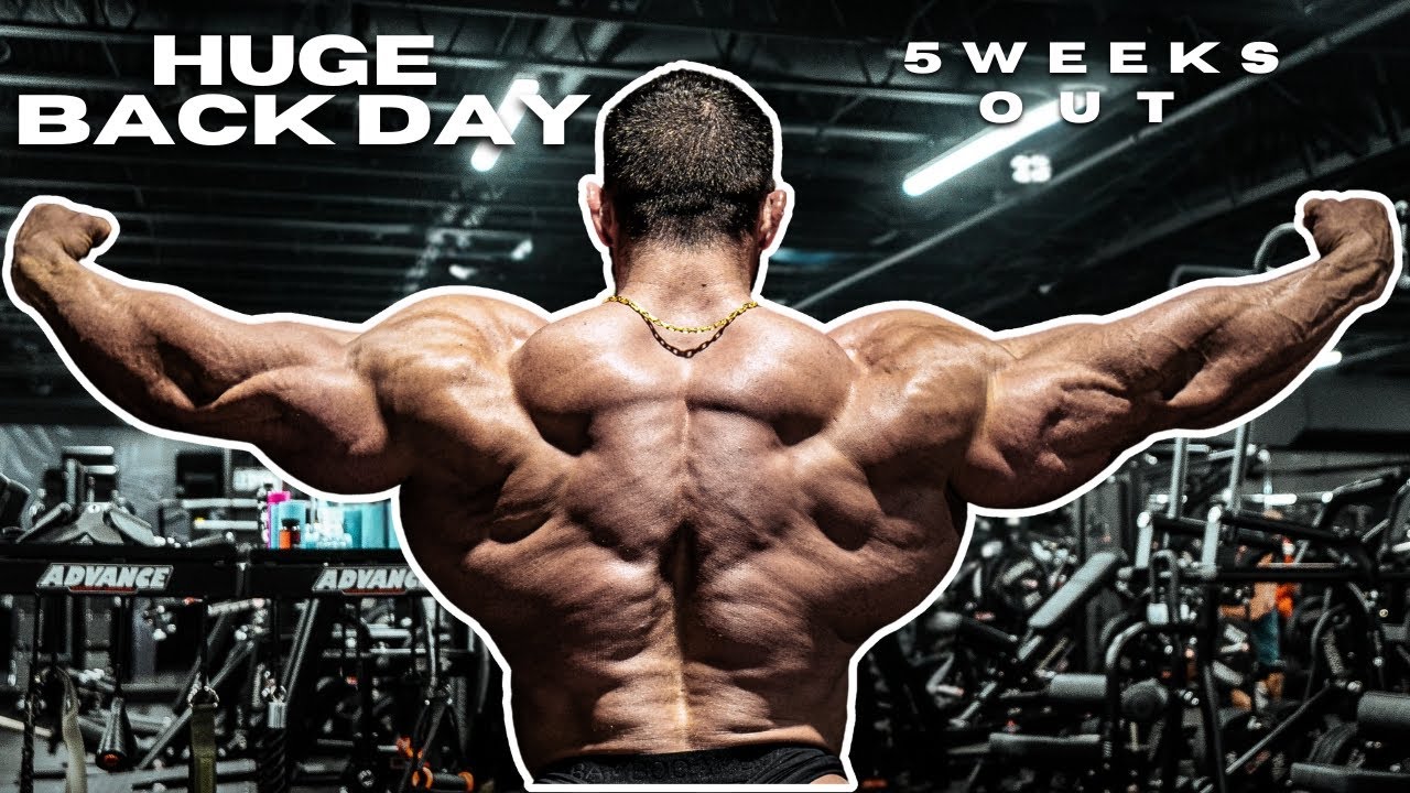 Back Day | 5 weeks Out | Mr Olympia Derek Lunsford