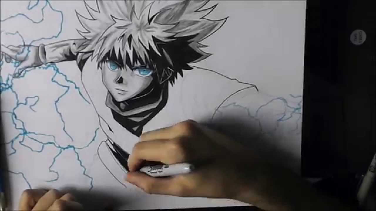 Hxh How To Draw Killua Comment Dessiner Killua