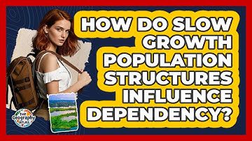 How Do Slow Growth Population Structures Influence Dependency?