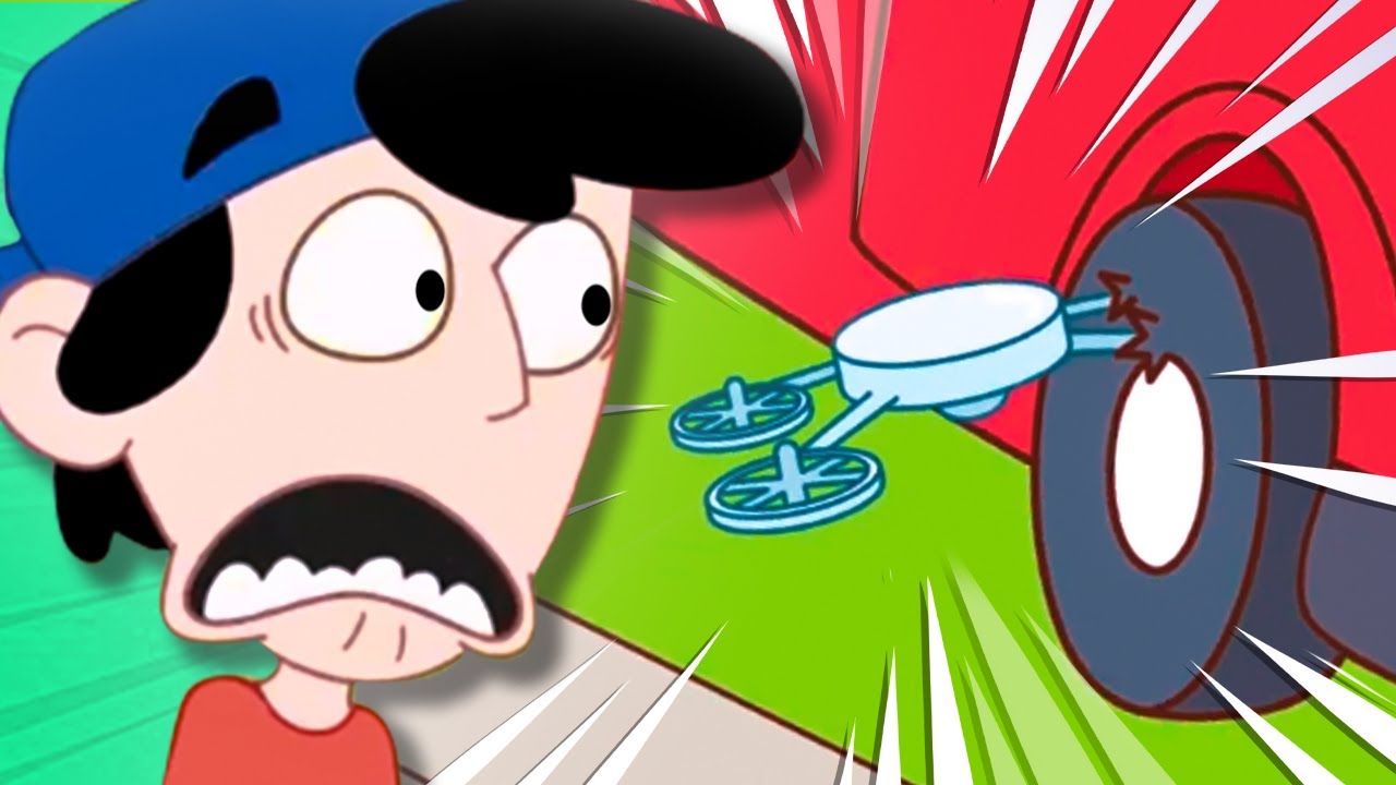 MEU DRONE ESTÁ FORA DE CONTROLE | As Aventuras de Mike - Episódio 18 - Desenho Animado