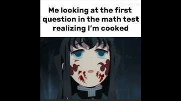 Me on the math test fr💀🥀#meme #cooked #relatable