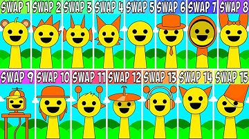 Incredibox Sprunki ALL SWAPPED Phase 1 Characters