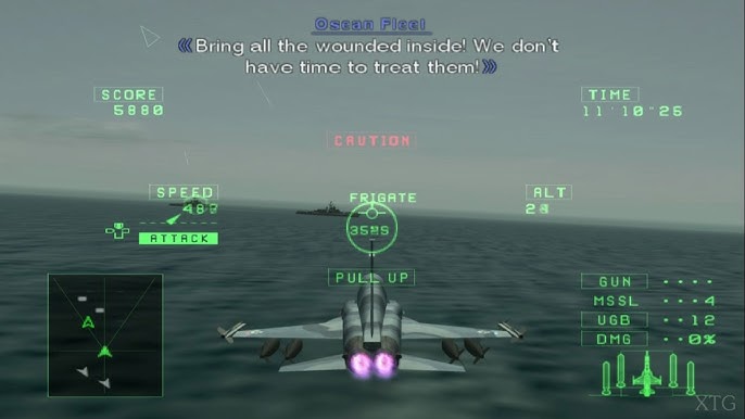 ACE COMBAT 5 SIMULADOR COMBATE AÉREO NO PS2 