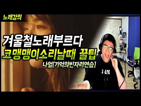 나얼 '기억의 빈자리' 고음포인트 (노래하는코트)
