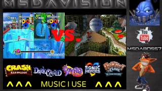 Crash's City Dash - Crash 2/Sonic Heroes Mix screenshot 2