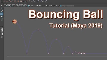 Bouncing Ball - 3D Animation Tutorial (Maya 2019)