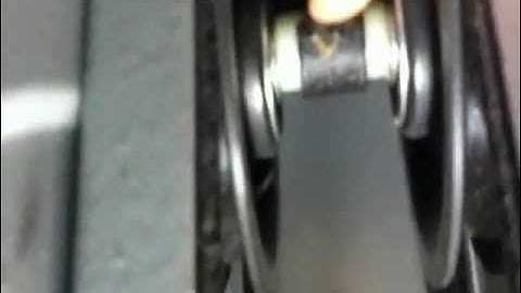 Concept 2 Rower - How to remove and install the Rail Nose Cover on models c d and e.