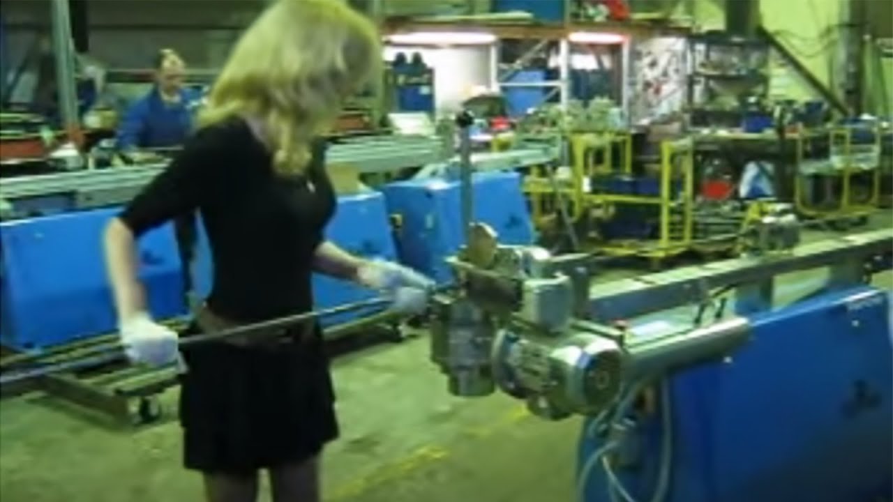 Трубогиб дорновый полуавтоматический с ЧПУ PARTNER - пространственная ...