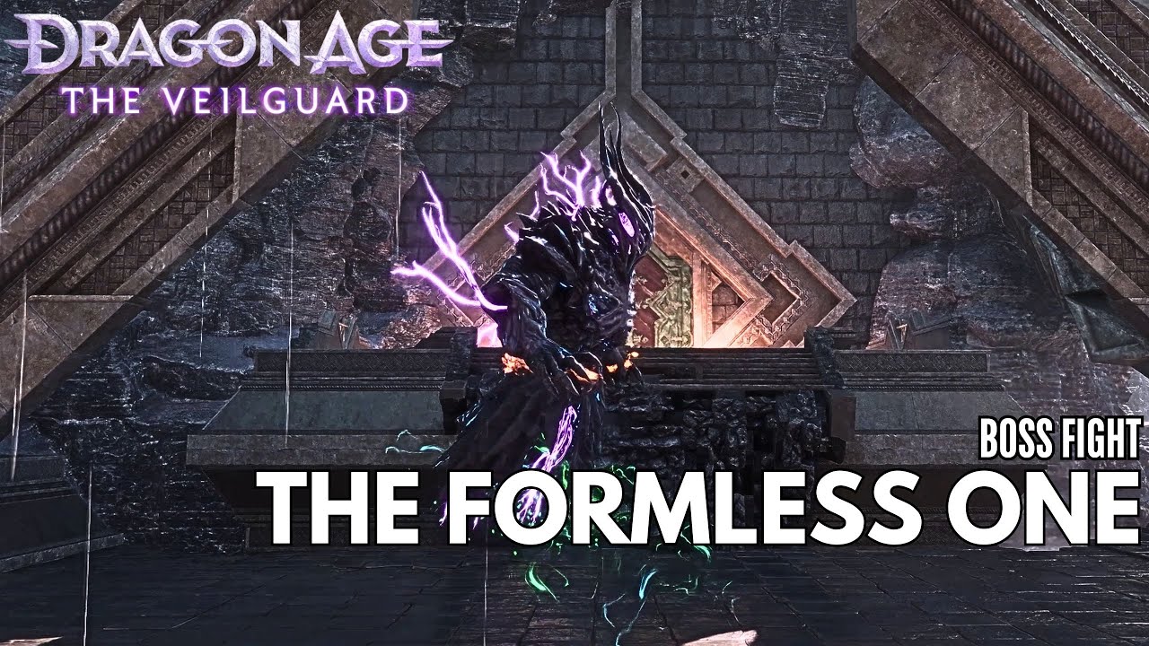 Dragon Age Veilguard - Rook vs The Formless One   Boss Fight | 4K