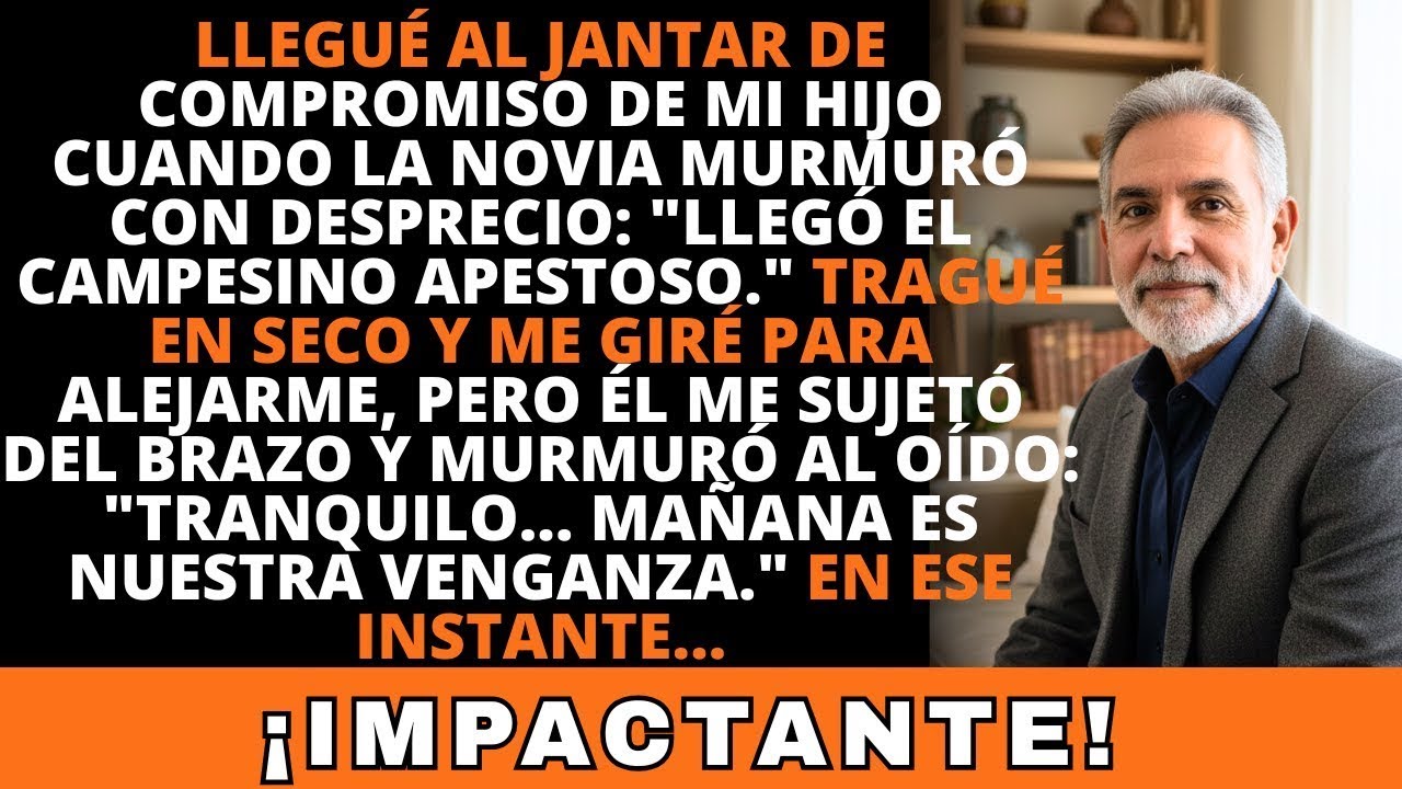 En La Boda De Mi Hijo Me Llamaron ‘Campesino Apestoso’… Pero Al Final Salieron Esposados.