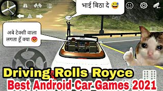 Driving Rolls Royce In Car Parking Multiplayer Game | New Android Cars Games 2021 | Best Car Games screenshot 5