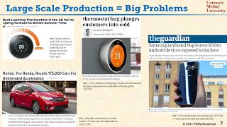 L01 07 Large Scale Production Equals Big Problems L01 07 Large Scale Production Equals Big Problems