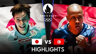 JAPAN vs TUNISIA | Highlights | Men's OQT 2023