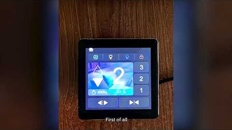 Villa Elevator Thermostat - DWIN high resolution smart LCM