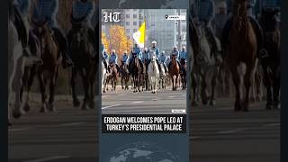 Erdogan Welcomes Pope Leo To Turkeys Presidential Palace During Official Visit