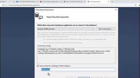 CONNECTION OF SQL SERVER WITH ASP.NET MVC 5