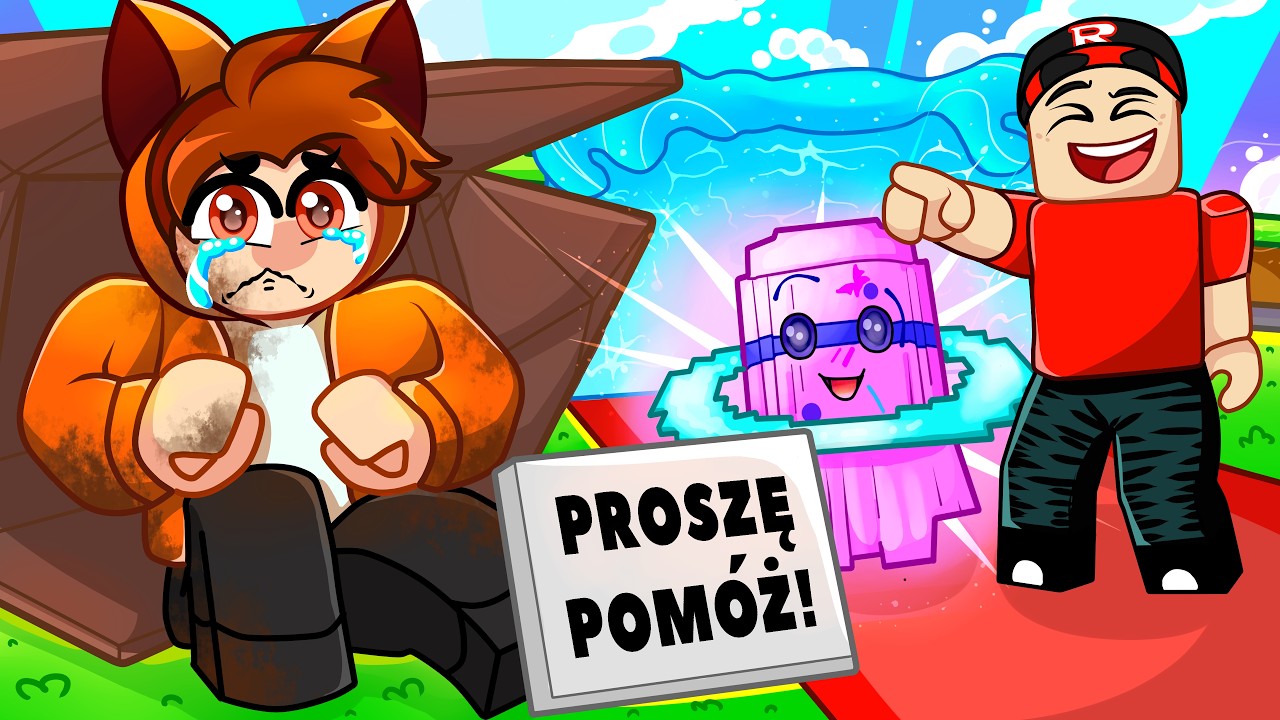 UDAWAŁEM NOOBA A POTEM POKONAŁEM ⁨@VITOGames2021⁩ w Tsunami For Brainrots! 🌊
