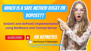 #03 Which is the safe method POST or GET? | doGet and doPost method in HttpServlet | Java Servlet