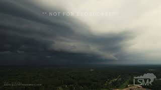 06-10-2023 Oxford, MS - Big Gust Front and Shelf Cloud from Thunderstorm