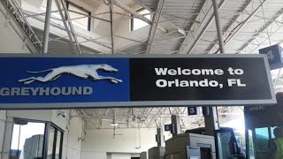 Greyhound Bus Station Tour: Orlando Florida 