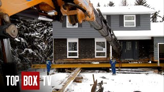 Largest House Move Ever  Cabin Truckers 110  Country Dream Home