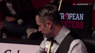 Alfie Burden at the European Masters 2016 (Last 16)