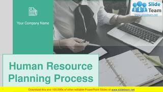 Human Resource Planning Process PowerPoint Presentation Slides
