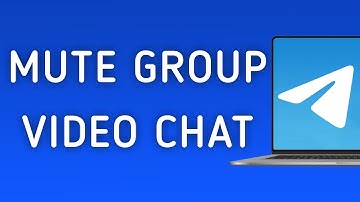 How To Mute A Group Video Chat On Telegram App On PC (New Update)