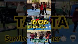 TABATA mode ON: survive the timer or let the timer destroy you. ⏱️🔥