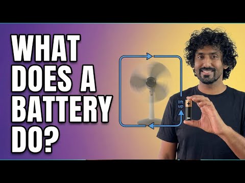 What Does a Battery Do? (Why Current Keeps Flowing)