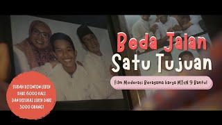 BEDA JALAN SATU TUJUAN | Film Pendek Moderasi Beragama | MTsN 9 Bantul #kemenagri #moderasiberagama